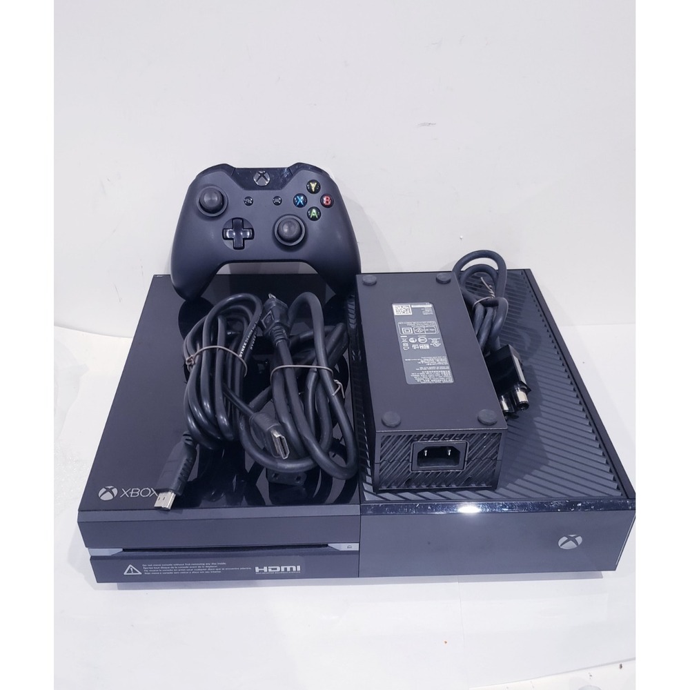 Microsoft Xbox One 500GB Home Console (1540) With Controller & Cables - Working